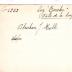 Ficha de miembro de Abraham K. Halle.