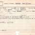 Ficha de miembro de Owen Alfred Harding Seimar.