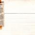Ficha de miembro de Reginald William Haxell.