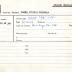 Ficha de miembro de Reginald William Haxell.