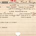 Ficha de miembro de George Hunt.