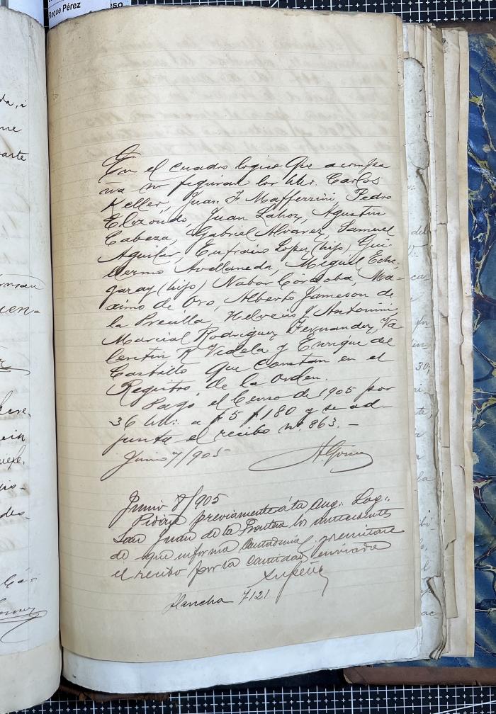 Documentación de R:. L:. San Juan de la Frontera N° 33.