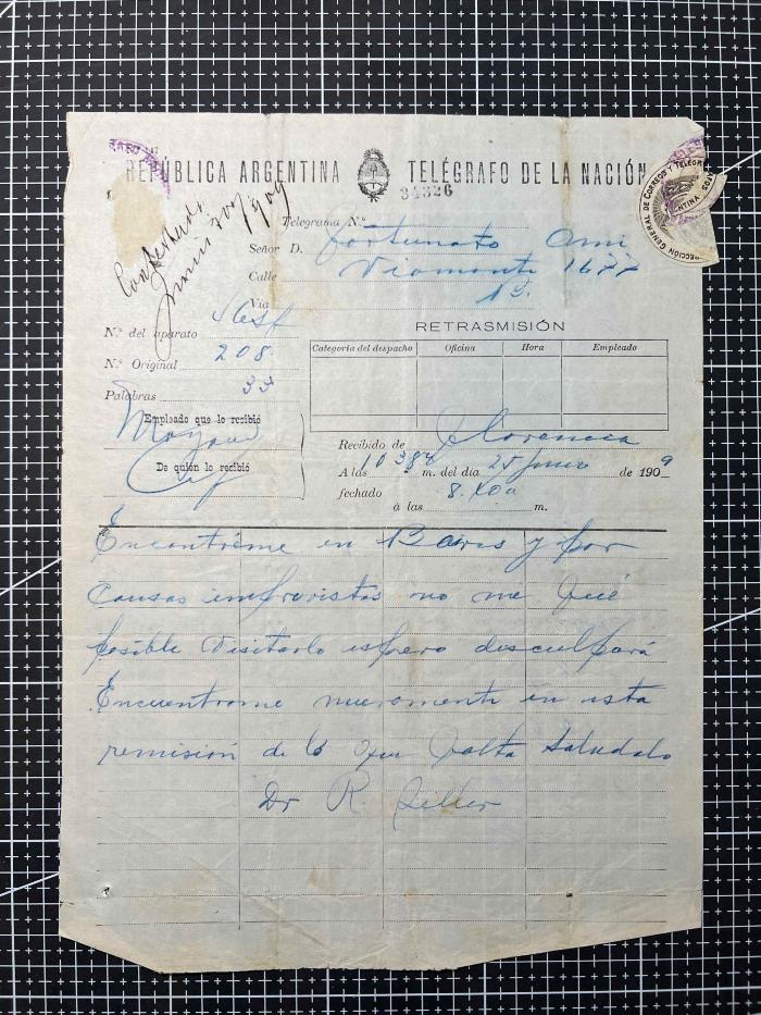 Documentación de R:. L:. Luchador del Chaco Nº 151.