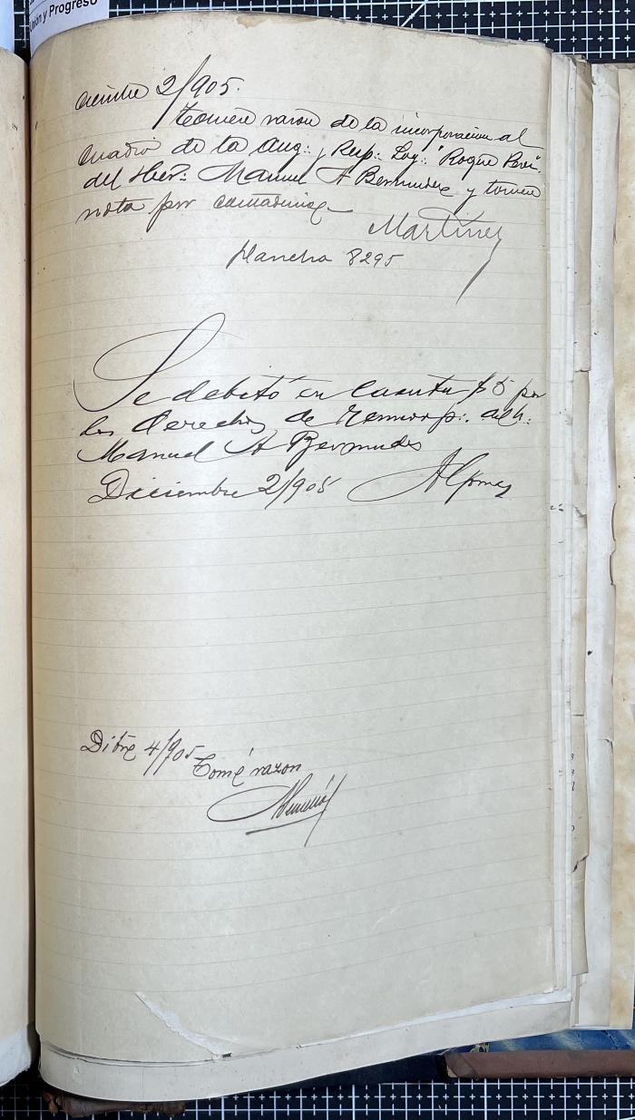 Documentación de R:. L:. Roque Pérez Nº 65.