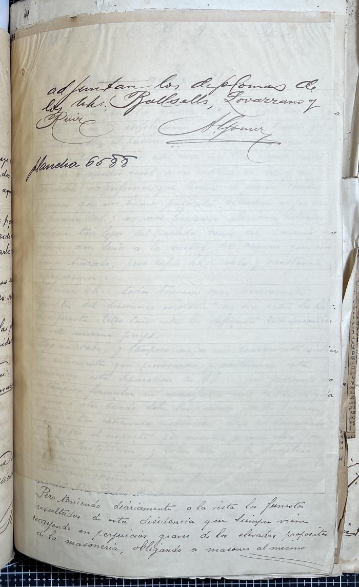 Documentación de R:. L:. José Boggiani Nº 190.