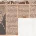 Ficha de miembro de Feliciano Juan Antonio Brunelli.
