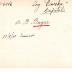Ficha de miembro de A. B. Bayne.